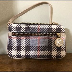 Spartina 449. Canvas  wristlet